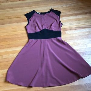 Mod Cloth Color block dress